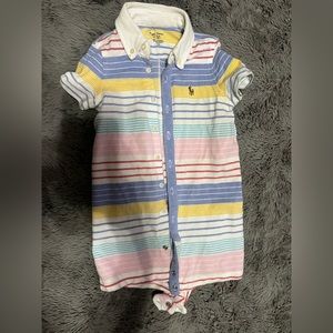 12 month multicolor one piece